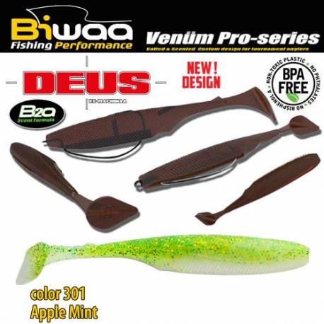 Shad BIWAA DEUS 2, 5.1cm, 301 Apple Mint