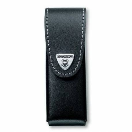 Teaca pentru briceag Victorinox 4.0524.3, piele, neagra