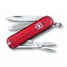 Briceag multifunctional VICTORINOX 0.6223.T Classic, rosu transparent, 7 functii