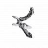 Multifunctional Leatherman SKELETOOL CX, Black&Silver, 7 functii