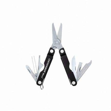 Unealta multifunctionala Leatherman MICRA, Black, 10 functii