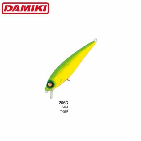 Vobler DAMIKI Hopi Minnow 7cm 6.7gr Slow Sinking 206D Mat Tiger