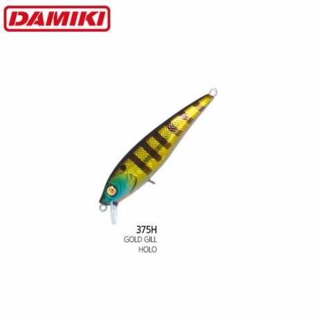 Vobler DAMIKI Hopi Minnow 7cm 6.7gr Slow Sinking 375H Gold Gill Holo