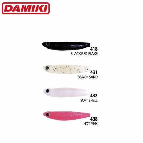 Naluca soft DAMIKI Loach 12.7cm 431 Beach Sand 8buc/plic