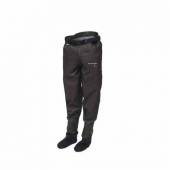 Pantaloni SAVAGE GEAR Denim Waist Wanders Stocking Foot, cu ciorapi neopren, pentru pescuit, marimea 2XL