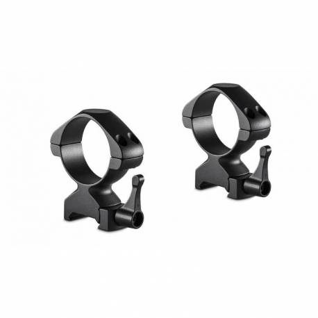 Set ring HAWKE Quick Release, medium, 34mm, pentru sina Weaver