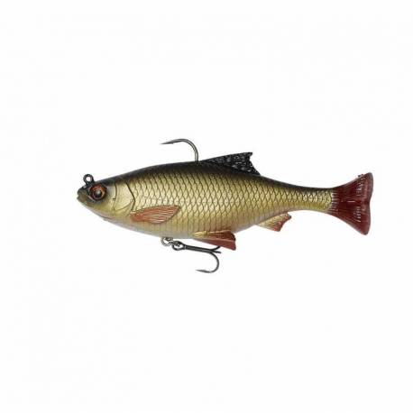 Naluca SAVAGE GEAR 3D PULSE TAIL ROACH, 10cm, 17.5g, Rudd, 2buc/plic