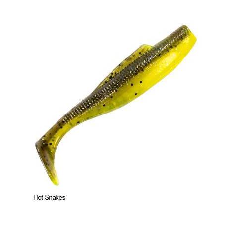 4'' DieZel MinnowZ Hot Snakes, 5 buc/punga