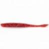 Naluca soft DAMIKI Riser 10.2CM (4'') - 108 (Red Silver) 12buc/plic