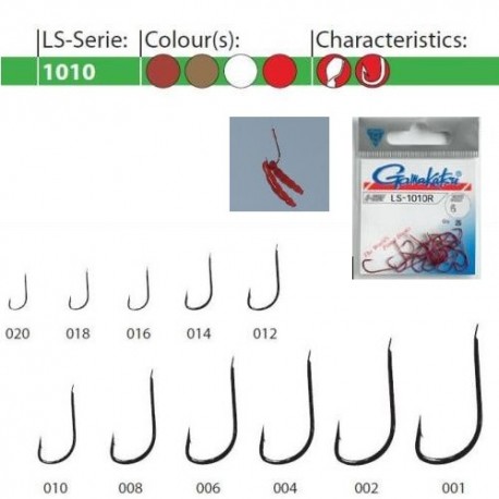 Carlige GAMAKATSU LS-1010R 25BUC/PL, nr.10