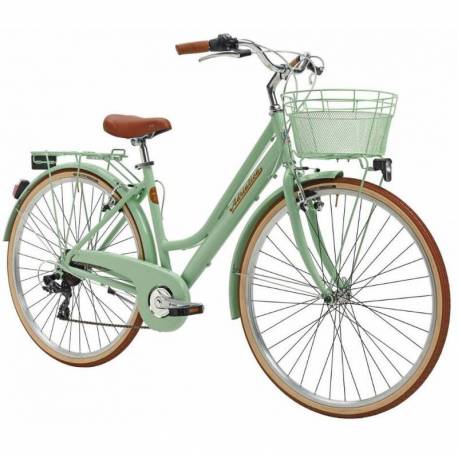 Bicicleta ADRIATICA City Retro Donna 28''- Verde 45 cm