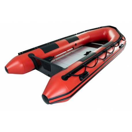 Barca pneumatica QUICKSILVER SPORT HEAVY DUTY 365 Matt Red, podina aluminiu, 3.65m