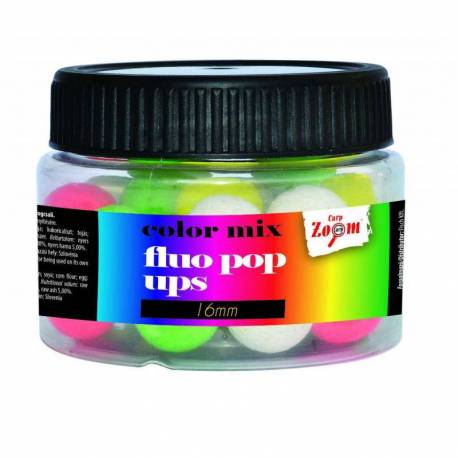 Pop up CARP ZOOM Fluo, 20mm, 50g, Color Mix