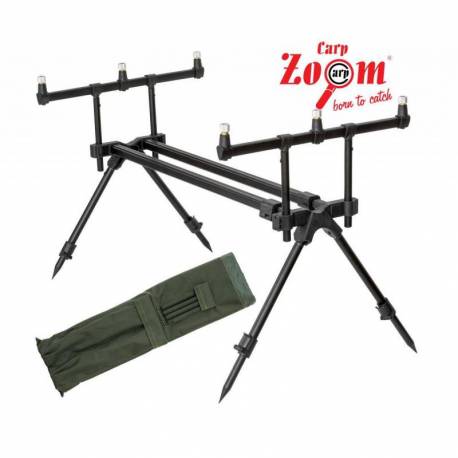 Rodpod Carp Zoom FOCUS, 3 posturi, aluminiu, 1.8kg