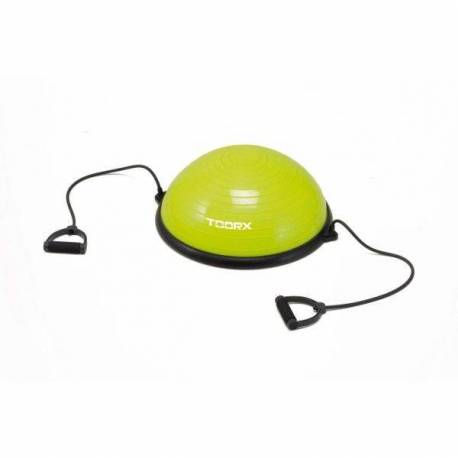 Minge Bosu cu manere elastice TOORX 58 cm, pompa inclusa