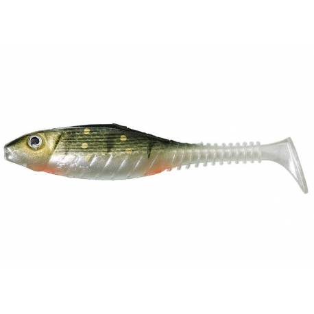 Shad SENSAS GUNKI GRUBBY, 6cm, 2.05g, 10 buc, Green Perch