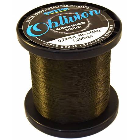 Fir monofilament KRYSTON OBLIVION SUPER GRADE COPOLYMER, 1000m, 0.30 mm, 10lb, matt camou