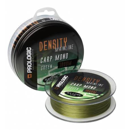 Fir monofilament PROLOGIC DENSITY CARP MONO GREEN, 0.30mm, 5.44kg, 1000m