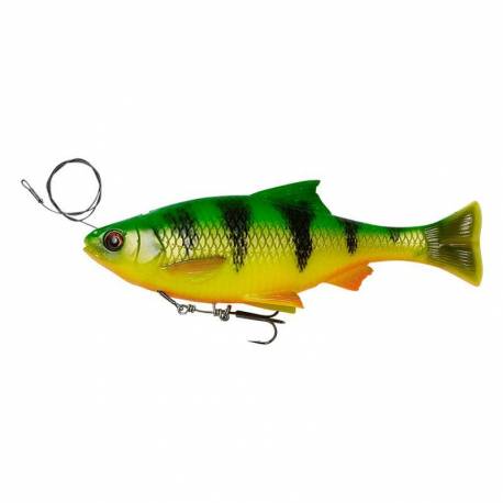 Shad Savage Gear 4D LINE THRU PULSETAIL ROACH, 18cm, 90g, Firetiger