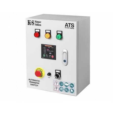 Unitate ATS Konner & Sohnen KS ATS 1/40HD, 9.2 kW, 230V/40A