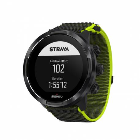 Ceas Suunto 9 G1 Baro Lime, unisex, negru/galben