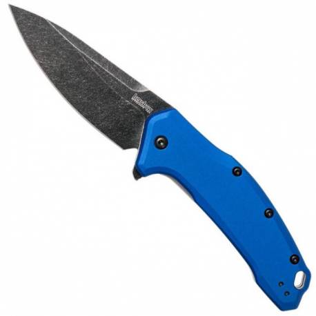 Briceag Kershaw Link Blue Aluminium, otel 420HC , lama 8.4cm