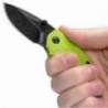 Briceag multifunctional Kershaw Shuffle Lime, lama 6cm