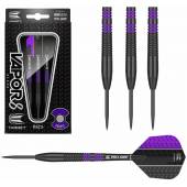 Sageti steel darts Vapor 8 Black-Purple, 80% tungsten, 21G / 23G