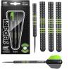 Sageti steel darts Vapor 8 Black-Green, 80% tungsten, 21G / 23G