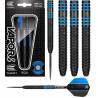 Sageti steel darts Vapor 8 Black-Blue, 80% tungsten, 22G / 24G