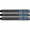 Sageti steel darts Vapor 8 Black-Blue, 80% tungsten, 22G / 24G