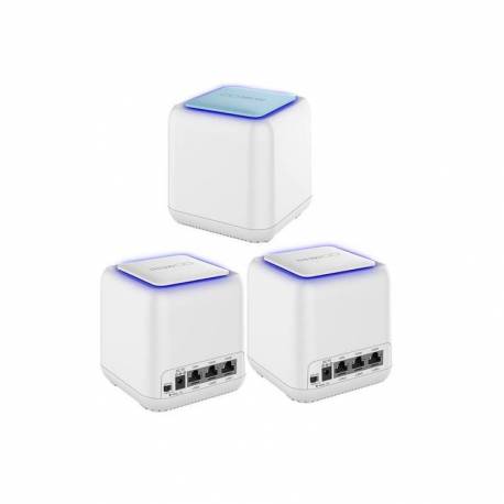 Sistem Mesh Wi-Fi PNI GB1200 Gigabit cu acoperire completa pentru casa 3 buc router si AP acces point