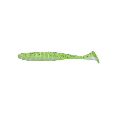 Shad JACKALL Rhythm Wave 4.8" Chartreuse Back Shad, 12.2cm, 5 buc/plic