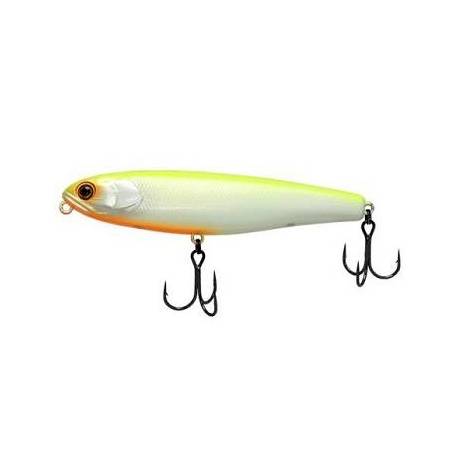 Vobler JACKALL Bonnie 107 - Chartreuse Back Pearl, 10.7cm, 17.5g, floating