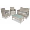 Set mobilier terasa GARDEN POINT Calabria Rattan , 4 persoane