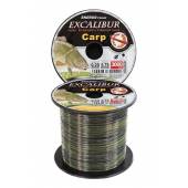 Fir monofilament EnergoTeam Excalibur Carp Camou, 0.22mm, 7.05kg, 3000m