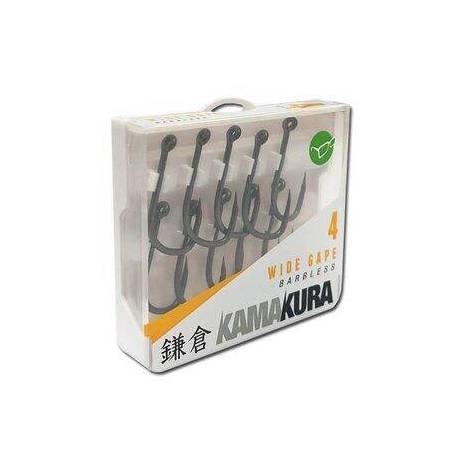 Carlige KORDA Kamakura Wide Gape Barbless Nr..8 , 10buc/plic