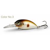 Vobler Lurefans Excavator E39 Hard Body Crank Bait, Floating, 3.9cm, 4.8g