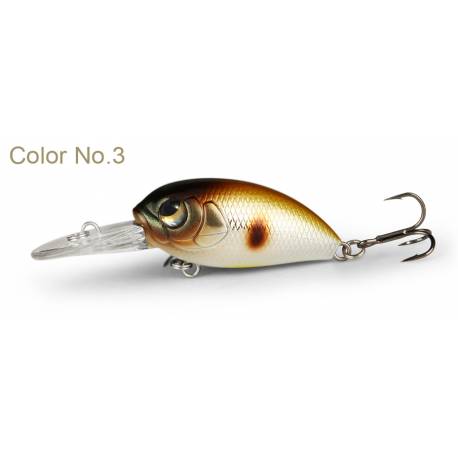 Vobler Lurefans Excavator E39 Hard Body Crank Bait, Floating, 3.9cm, 4.8g