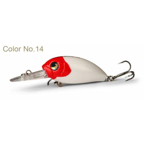 Vobler Lurefans Excavator E39 14 Hard Body Crank Bait, Floating, 3.9cm, 4.8g