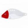 Cicada WIZARD BLD Spin Carp 12g, White Red Head