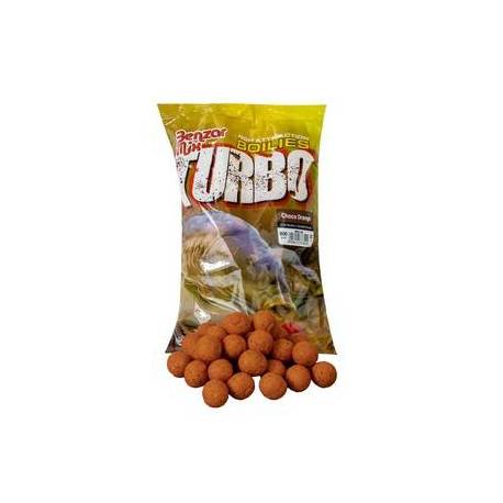 Boilies BENZAR MIX Turbo Boilie 15mm, 800g, Cioco Orange