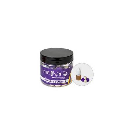 Momeli carlig THE ONE pop-ups & dumbells 50g + Liquid Purple