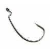 Carlige offset Craft Hooks, Black Nickel, Nr.6/0, 50buc/pachet