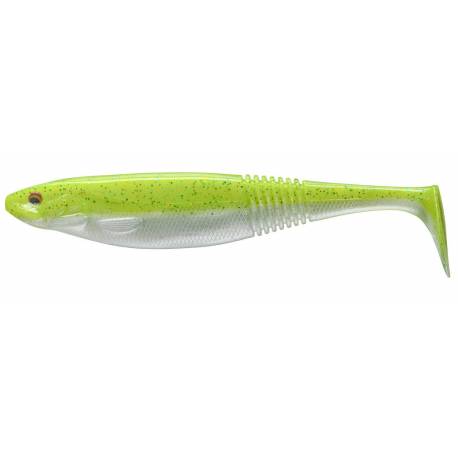 Shad Daiwa Prorex Duckfin, Chartreuse Pearl, 7.5cm, 3g, 35 buc./plic