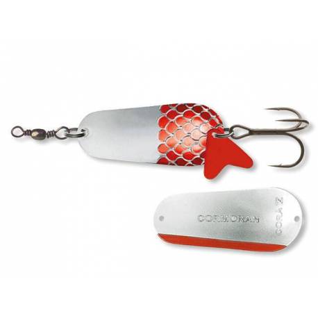 Lingurita oscilanta Cormoran CORA-Z, 35mm, 6g, Silver / Red Scales