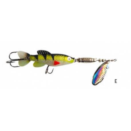 Lingurita Rotativa JAXON Holo Reflex Rotus Minnow, nr. 1, 10 g, culoare E