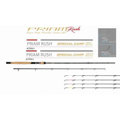Lanseta feeder Colmic Priam Rush Special Carp SL, 3.00m, 2 tronsoane