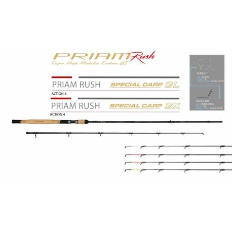 Lanseta feeder Colmic Priam Rush Special Carp SX, 3.25m, 2 tronsoane