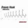 Carlige offset Decoy Worm 15 Dream Hook, Nr.8, Negru, 9 buc/plic